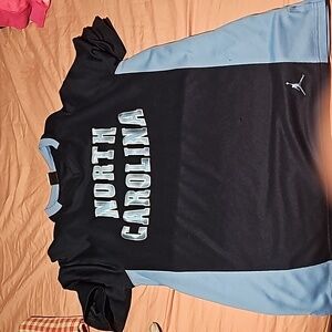 North Carolina Jordan shirt